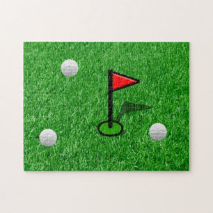 Puzzle Putt del golf