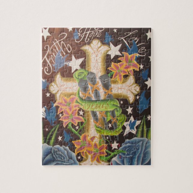Puzzle puzzel cruzado de los colectores (Vertical)
