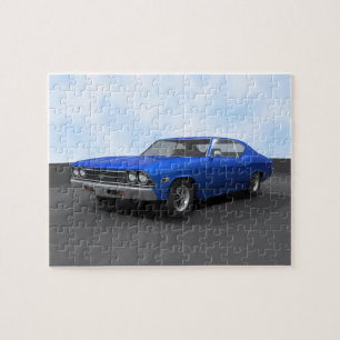 Puzzle Puzzle:1969 Chevelle SS: Fin azul