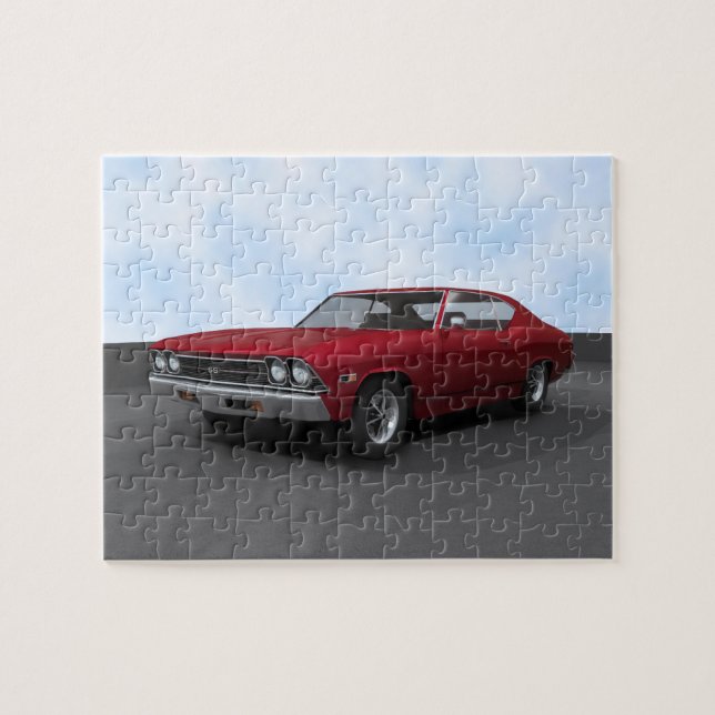 Puzzle Puzzle:1969 Chevelle SS: Fin de Apple dulce (Horizontal)