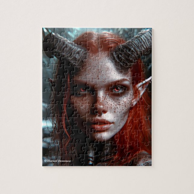 Puzzle Puzzle: gingerhead demoness (Vertical)