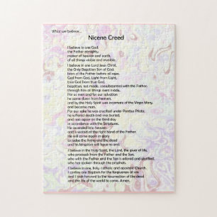 Puzzle Puzzle-Nicene Creed ~ Es lo que creemos