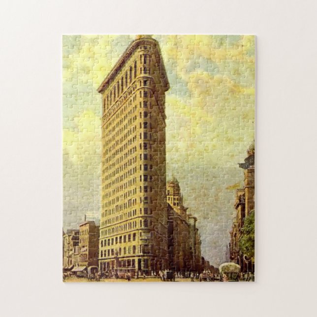 Puzzle Puzzle-Saw - Edificio Flatiron, NYC (Vertical)