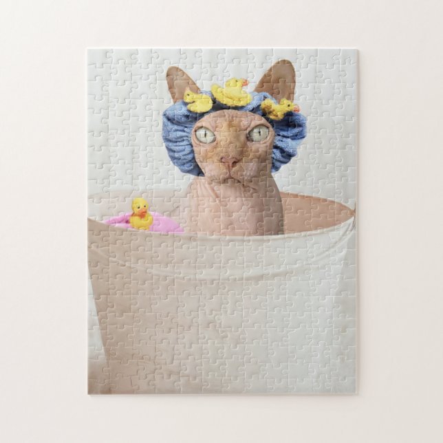 PUZZLE PUZZZLE DE JIGSAW DE SPHYNX CAT (Vertical)