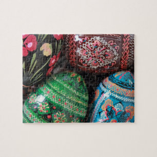 Puzzle Pysanky ucraniano - huevos de Pascua