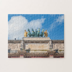 Puzzle Quadriga en el Arco del Triunfo del Carrousel - Pa