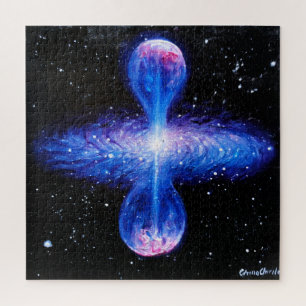 Puzzle Quasar azul