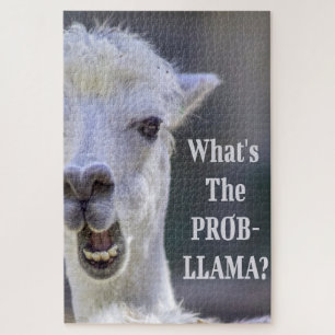 Puzzle ¿Qué es el Prob- Llama? Cute Funny LLAMA