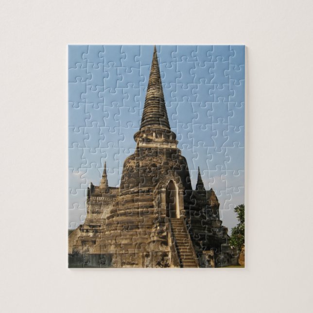 Puzzle ¿Qué es Phra Si Sanphet? Ayutthaya, Tailandia (Vertical)
