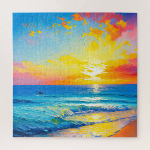 Puzzle "Qué hay en el agua".