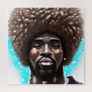 Puzzle Qué hombre negro Rey Melanin Bruh Hermano
