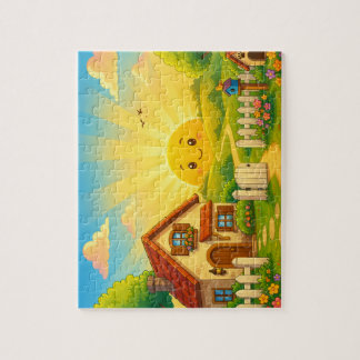 Puzzle Quebra Cabeça Dia Feliz