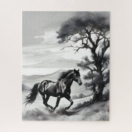 Puzzle Quebra-cabeça Fúria Equina