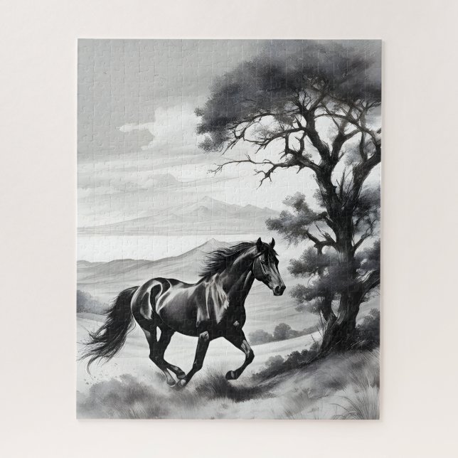 Puzzle Quebra-cabeça Fúria Equina (Vertical)