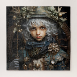 Puzzle Quebra-Cabeça (Puzzle) Menina do Outono