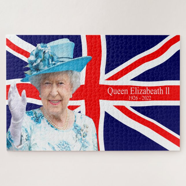 Puzzle Queen Elizabeth ll (Horizontal)