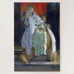 Puzzle Queen Gertrude (por Edwin Austin Abbey)