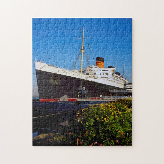 Puzzle Queen Mary Liner California. (Vertical)