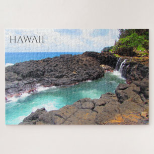 Puzzle Queens Bath Kauai Hawaii