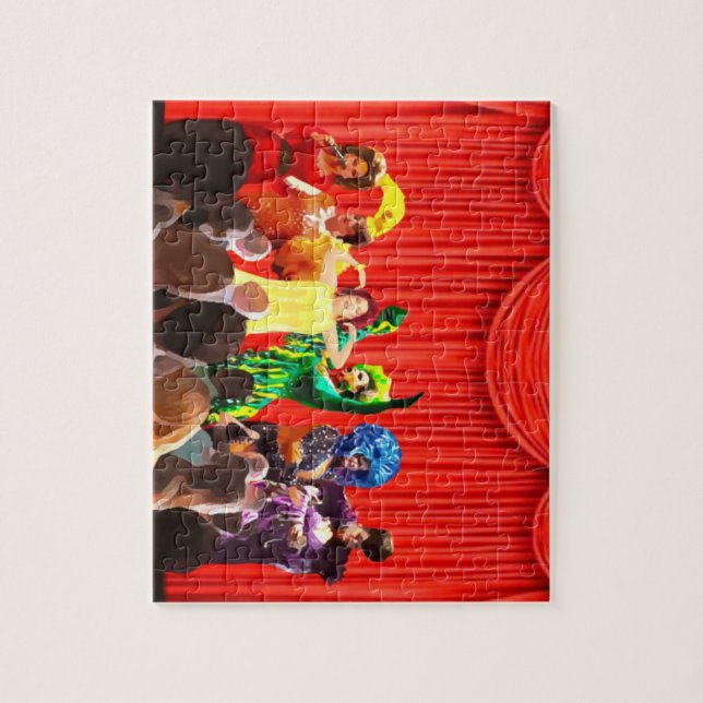 Puzzle Queens de fricción (Vertical)