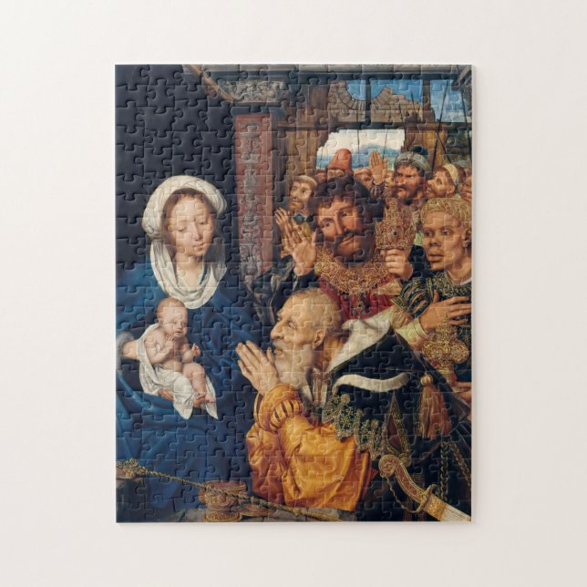 Puzzle Quentin Matsys - La Adoración del Magi (Vertical)
