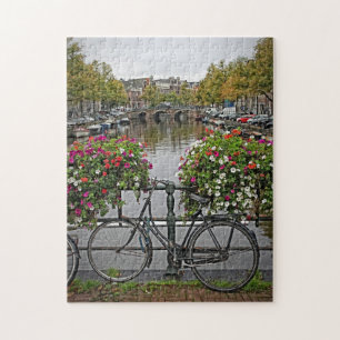 Puzzle Quiero andar en bicicleta en Ámsterdam - rompecabe