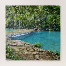 Puzzle Quietud Turquesa, Semuc Champey