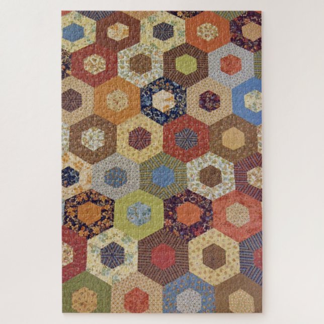 Puzzle Quilt Pattern Amor Quilting Swing (Vertical)