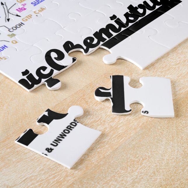 Puzzle Química orgánica del equipo (Krebs Cycle TCAC)