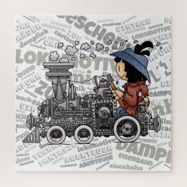 Puzzle Quinns Dampf-Lokomotive