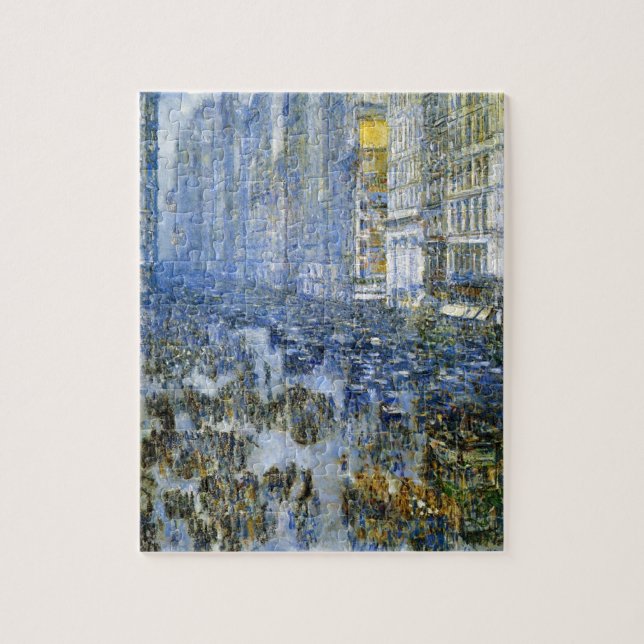 Puzzle Quinta Avenida en invierno (Nueva York) (Nueva Yor (Vertical)