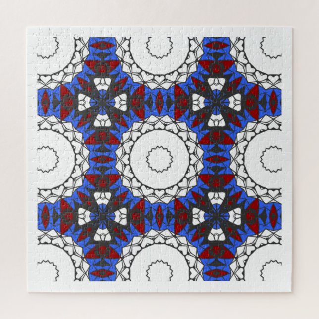 Puzzle Quinto arte caleidoscopio del volumen cuatro (Vertical)