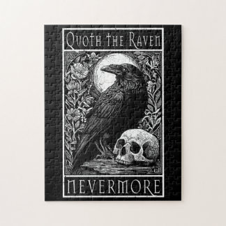 Puzzle Quoth the Raven - Nevermore - Edgar Allan Poe