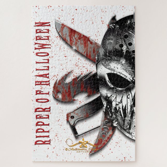 Puzzle R. de H. Ripper de Halloween (Vertical)