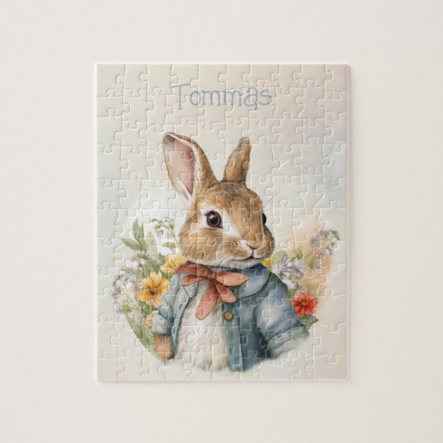 Puzzle Rabbit Peter (Vertical)