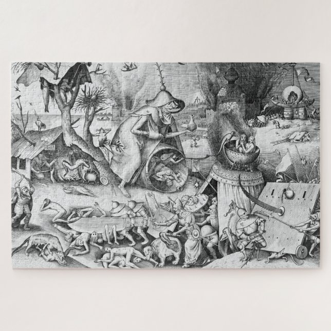 Puzzle Rabia (Ira), Los Siete Pecados Mortales (Horizontal)