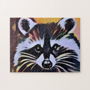 Puzzle Racco caprichoso - Un diseño inspirado en la natur