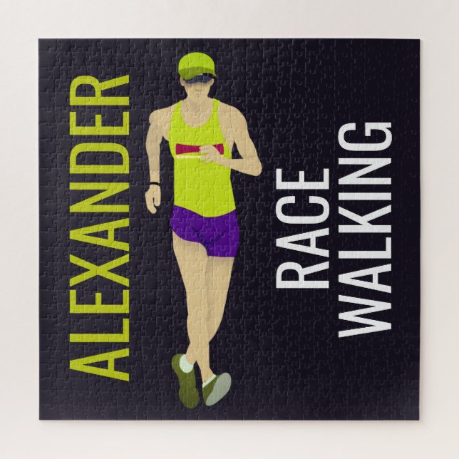 Puzzle Race Walking (Vertical)