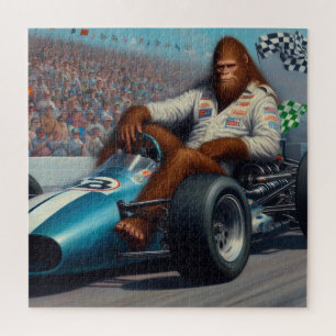 Puzzle Racecar Bigfoot