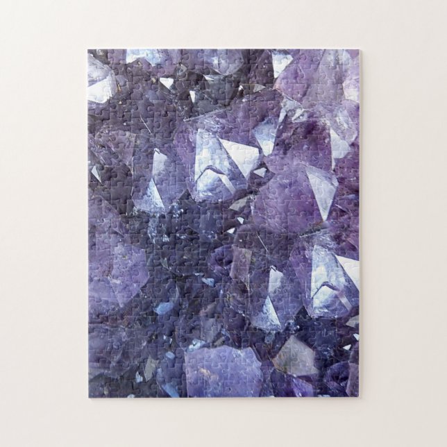 Puzzle Racimo cristalino Amethyst (Vertical)