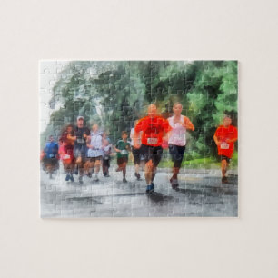 Puzzle Racing in the Rain