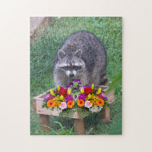 Puzzle Racón lindo con flores
