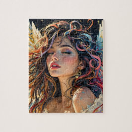 Puzzle Radiancia celeste - Retrato Ángel alado del arco i
