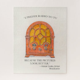 Puzzle Radio de vintage
