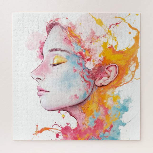 Puzzle Radio interior (Vertical)