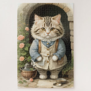 Puzzle Ragamuffin Cat
