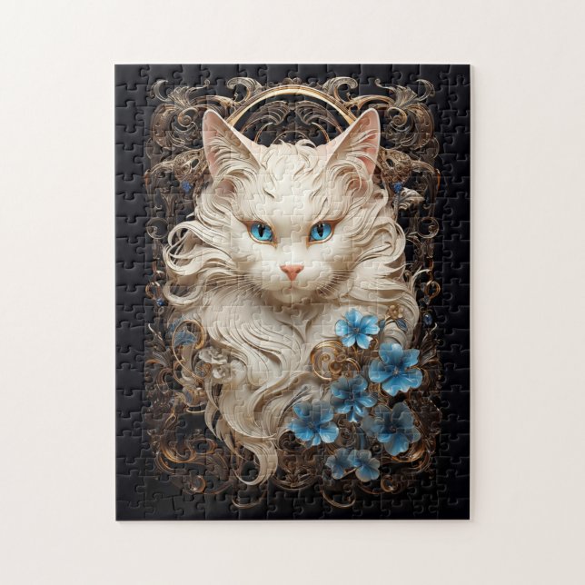 Puzzle Ragdoll cat (Vertical)