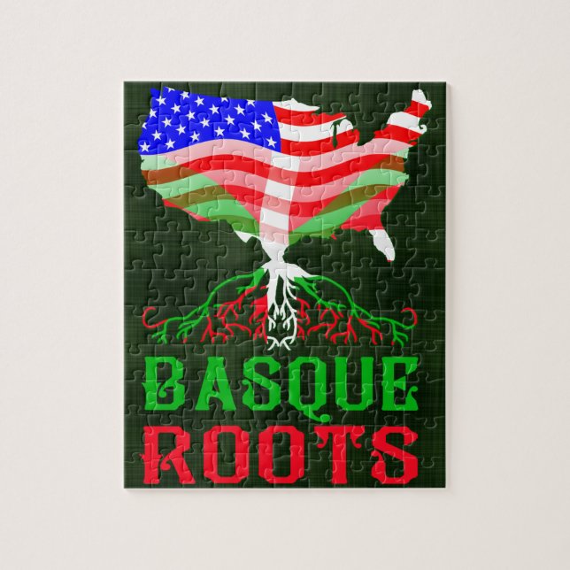 Puzzle Raíces vascas norteamericanas (Vertical)