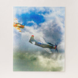 Puzzle RAIDERS DE LA FUERZA AÉREA DE LAS Aeronaves WW2