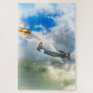 Puzzle RAIDERS DE LA FUERZA AÉREA DE LAS Aeronaves WW2